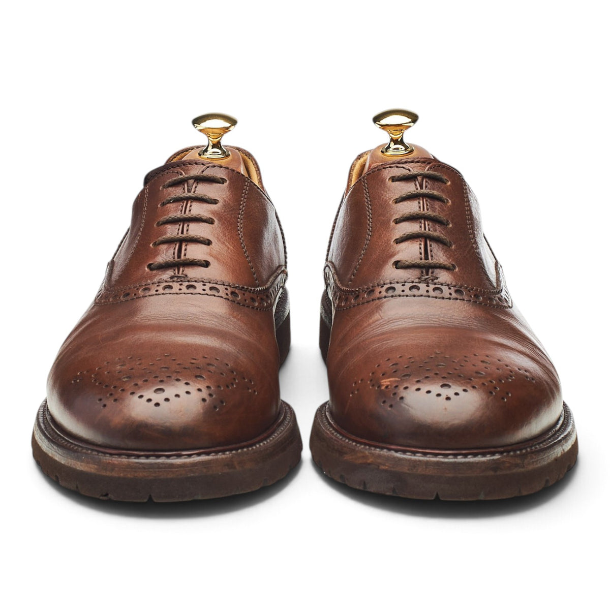 Brown Leather Oxford Brogues UK 10 EU 44