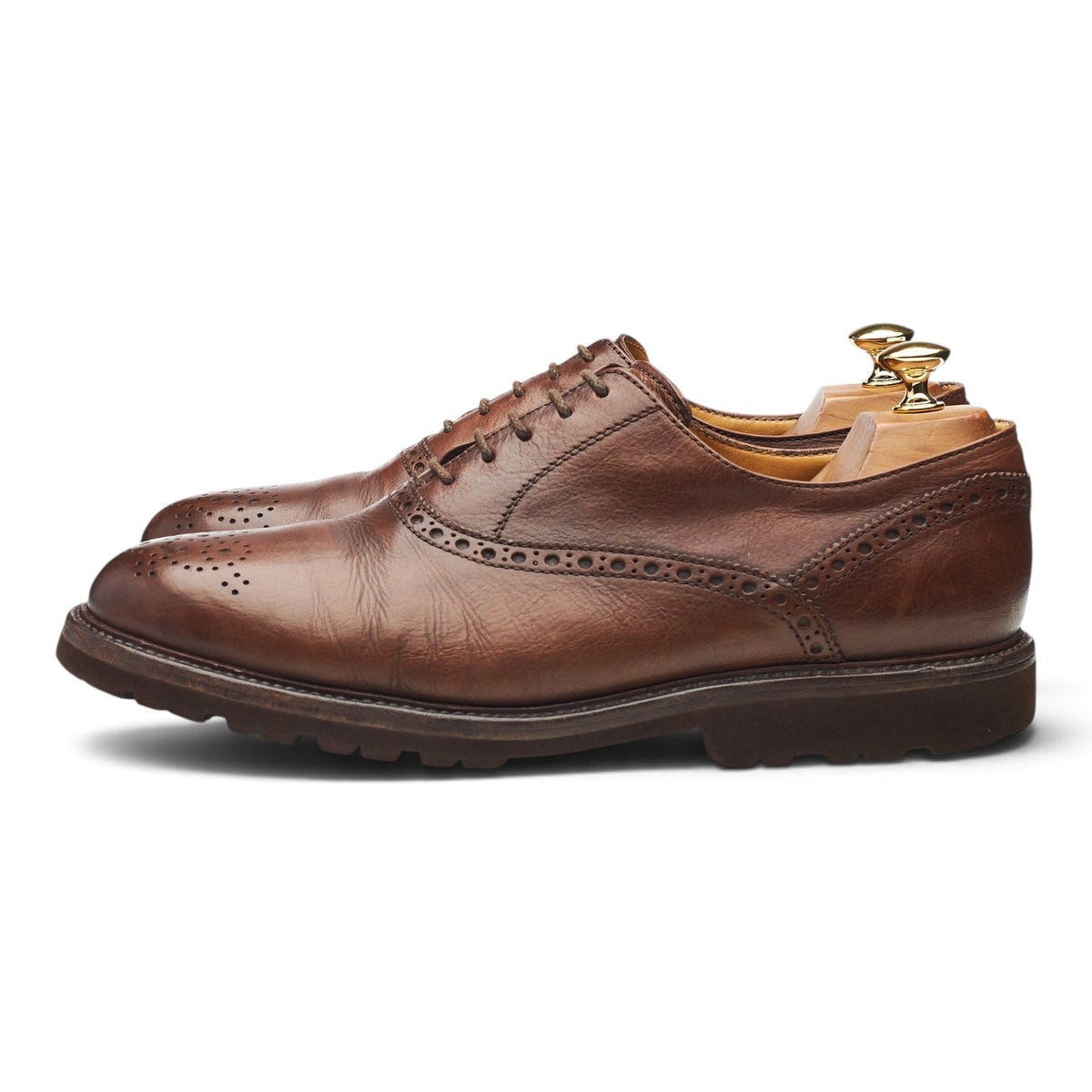 Brown Leather Oxford Brogues UK 10 EU 44