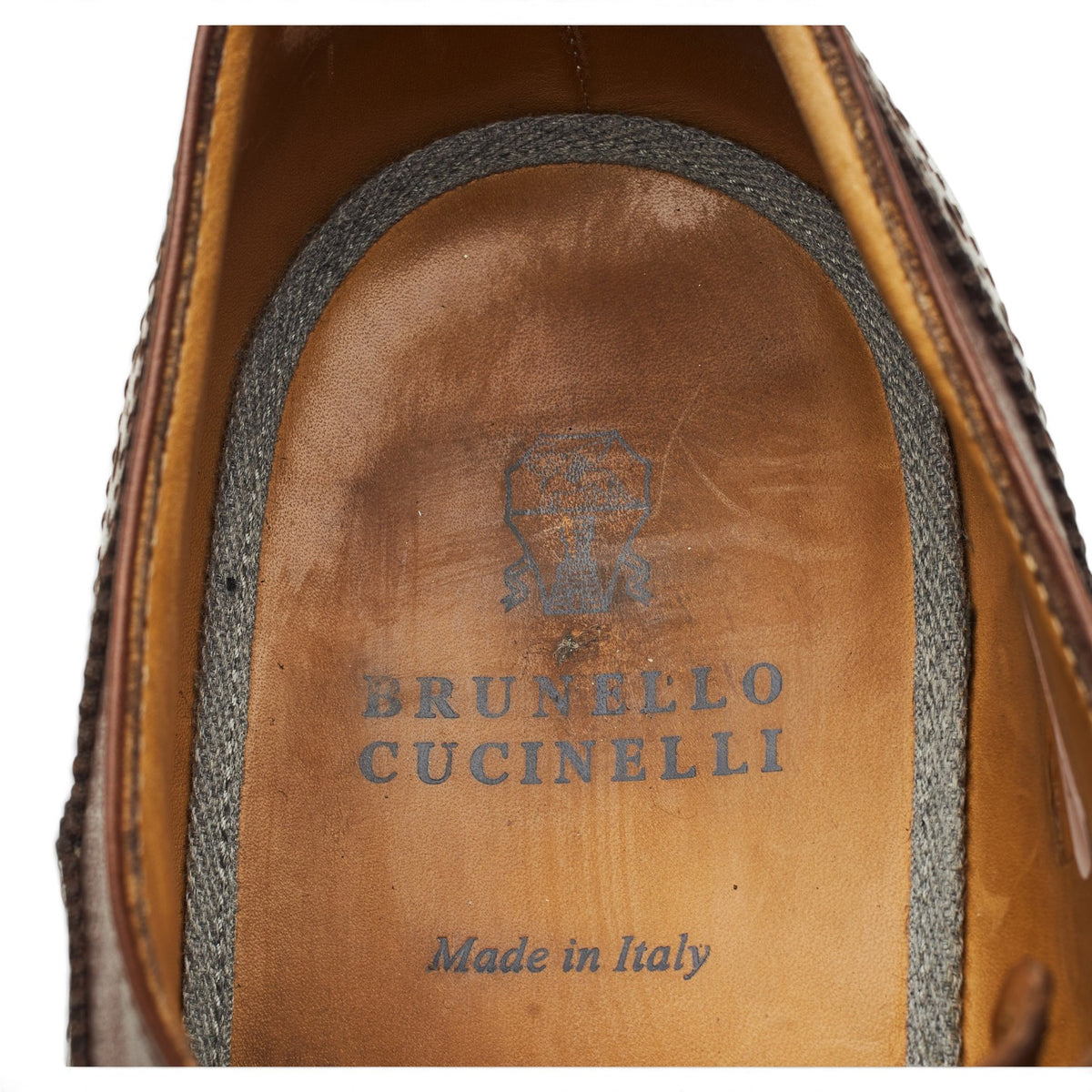 Brown Leather Oxford Brogues UK 10 EU 44