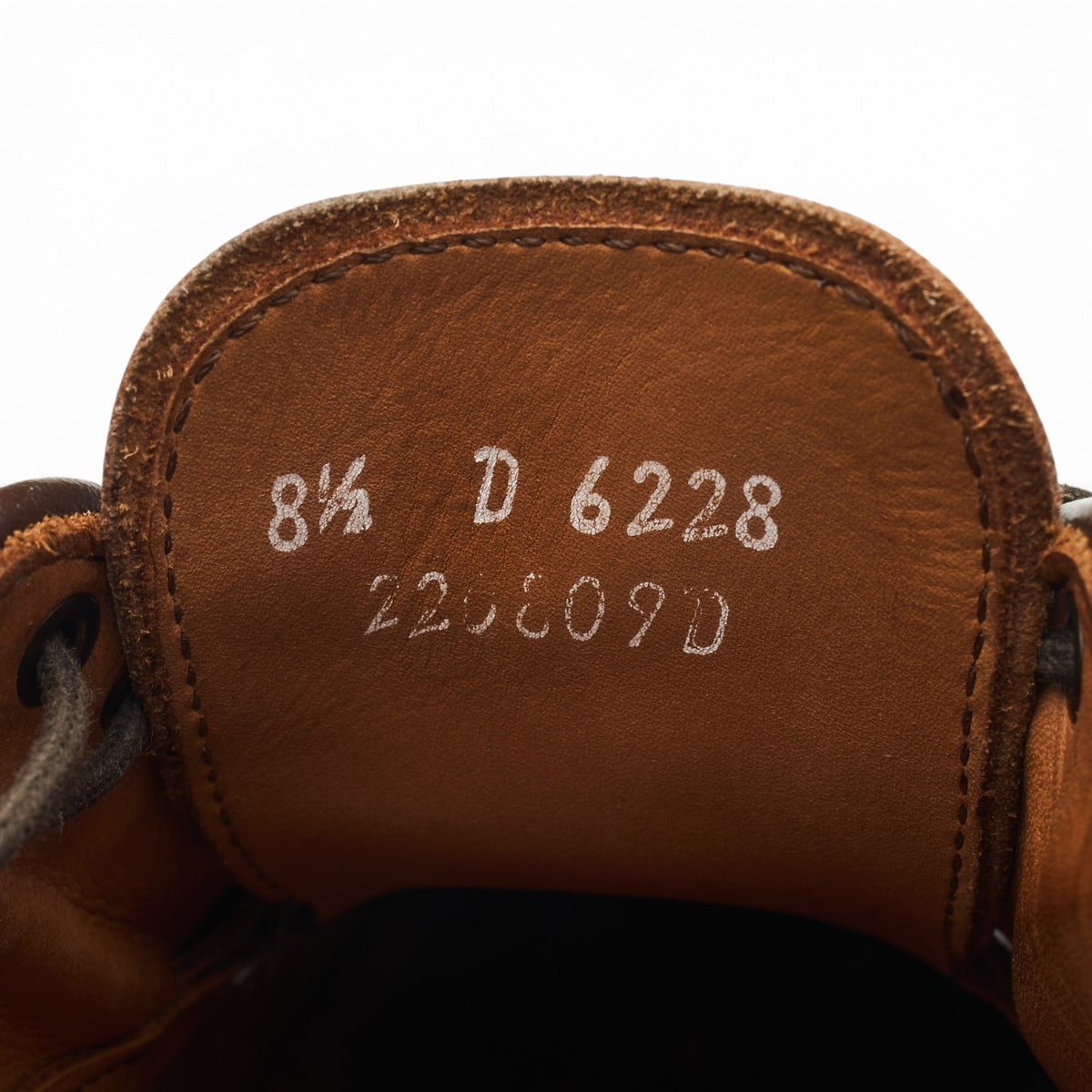 'Leeds' Tan Brown Leather Derby UK 7.5 US 8.5 D