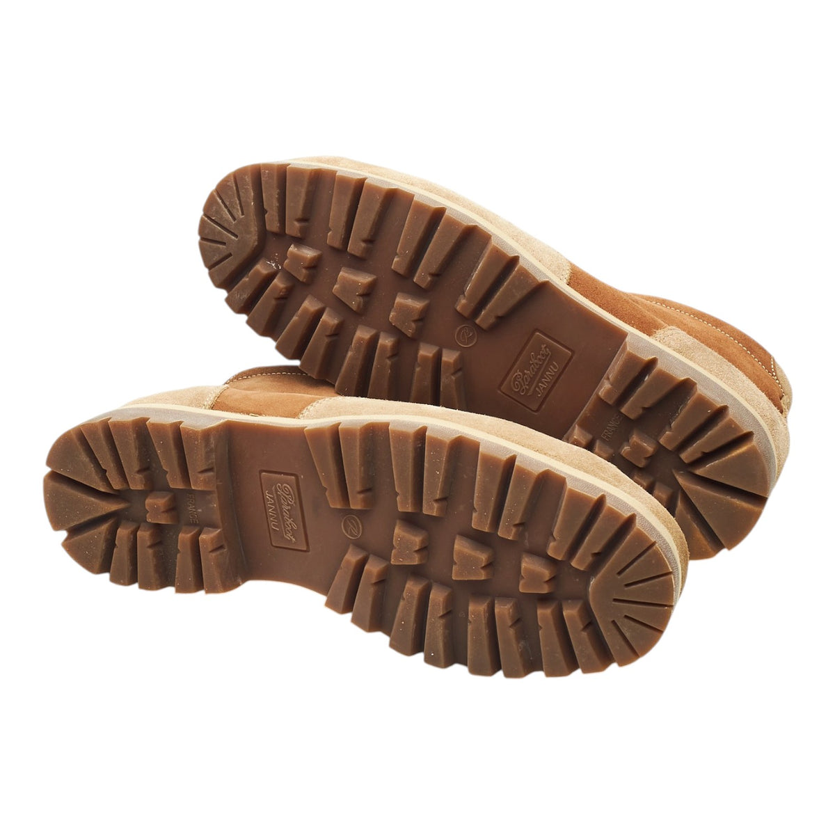 'Yosemite' Tan and Beige Suede Hiker Boots UK 10.5
