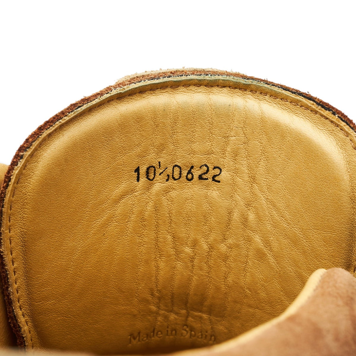 'Yosemite' Tan and Beige Suede Hiker Boots UK 10.5