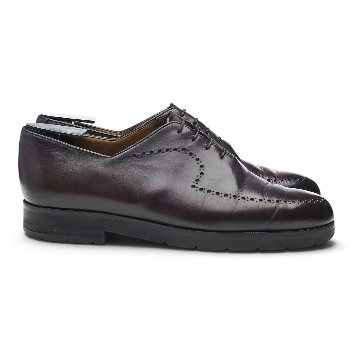 'New Physio Neo Oxford' Purple Patina Leather Wholecut Oxford UK 10.5