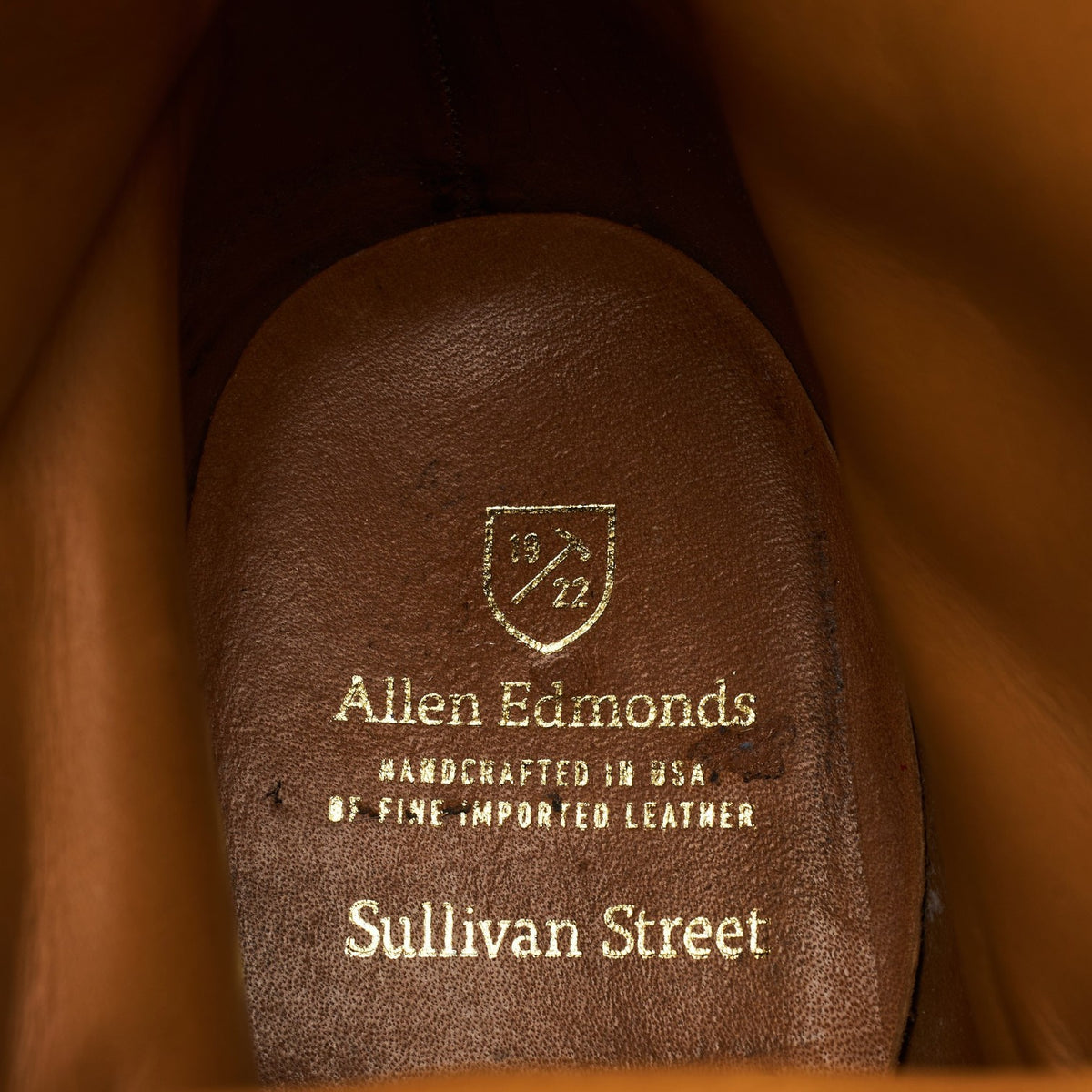 'Sullivan Street' Dark Brown Grain Leather Boots UK 9 US 10 E