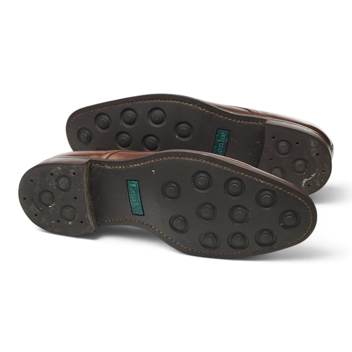 'Gable' Dark Brown Leather Derby UK 8 G