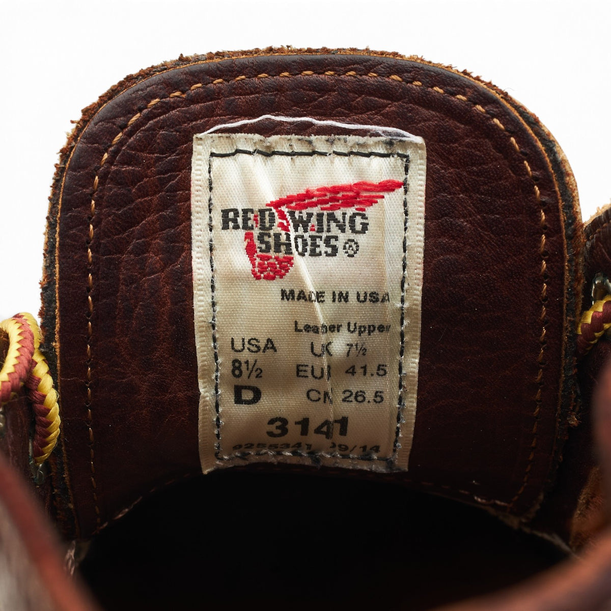'3141' Brown Leather Chukka Boots UK 7.5 US 8.5 D