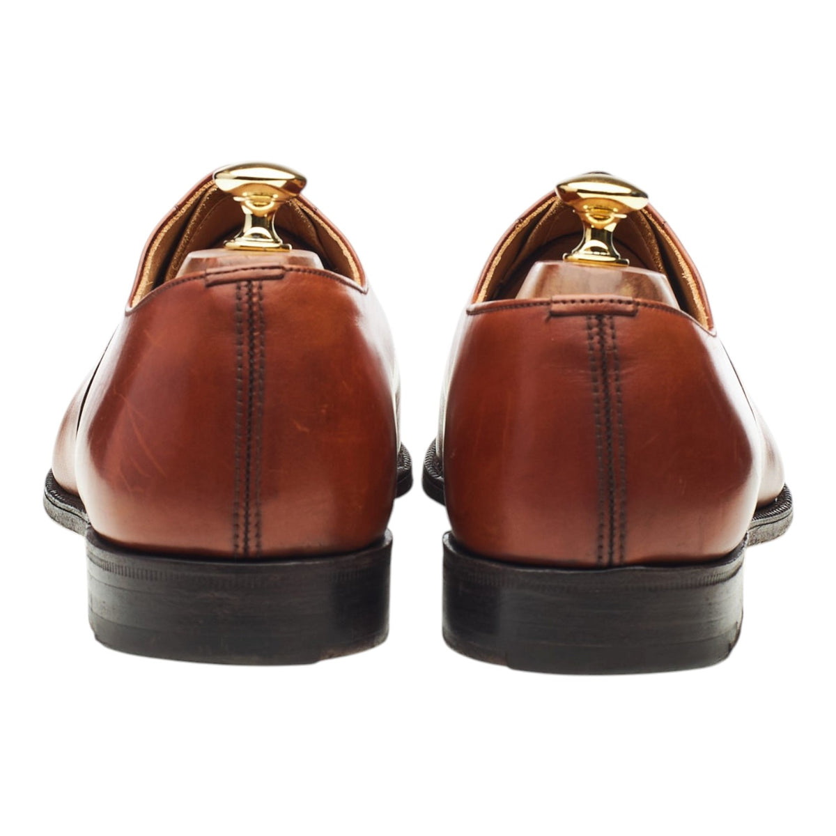 'Canberra' Tan Brown Leather Oxford UK 10 G