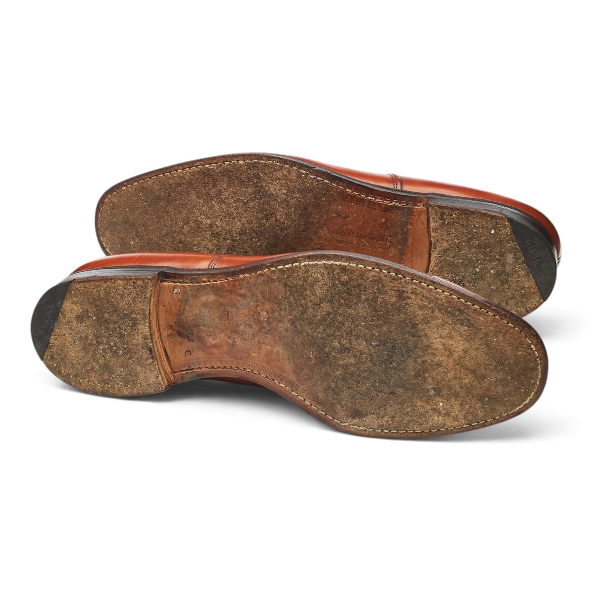 'Canberra' Tan Brown Leather Oxford UK 10 G