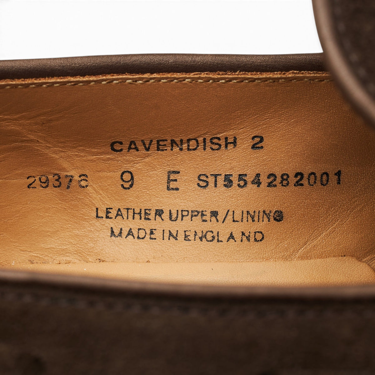 'Cavendish 2' Dark Brown Suede Tassel Loafers UK 9 E