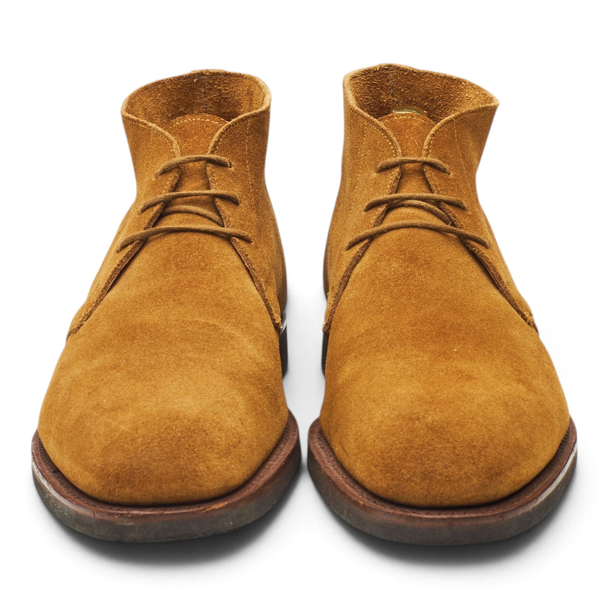 'Ranger' Tan Brown Suede Chukka Boots UK 8.5 E