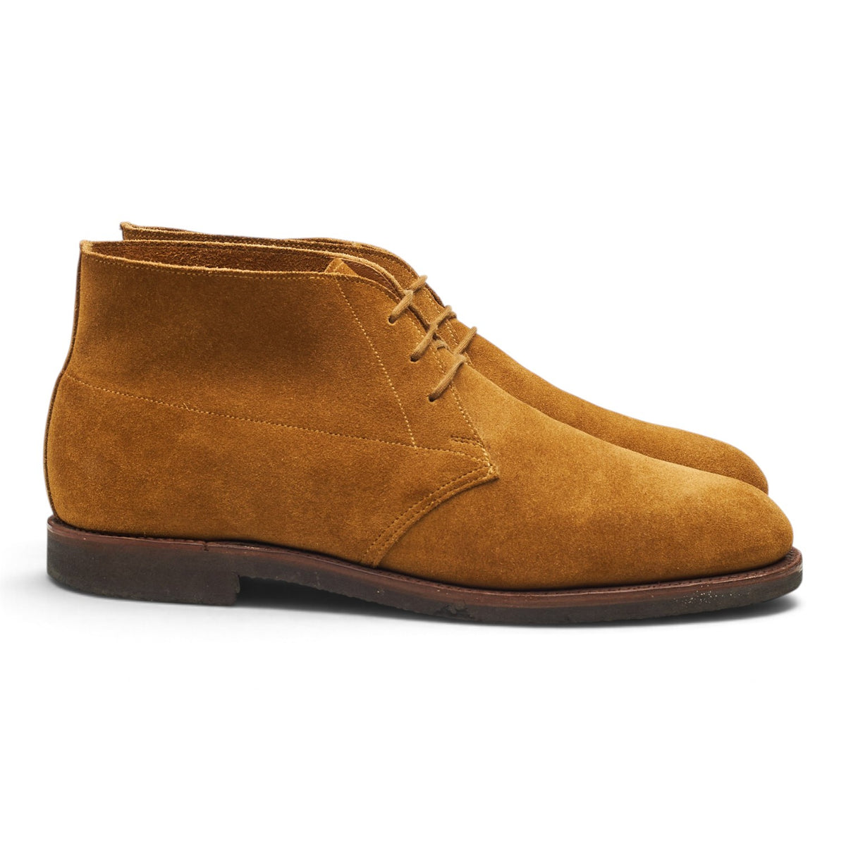 'Ranger' Tan Brown Suede Chukka Boots UK 8.5 E