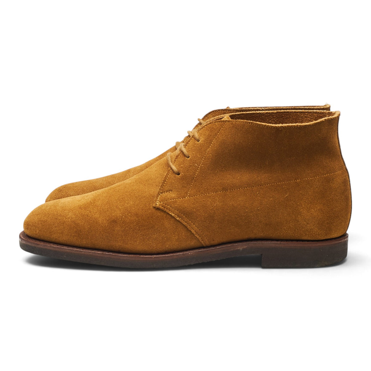 'Ranger' Tan Brown Suede Chukka Boots UK 8.5 E