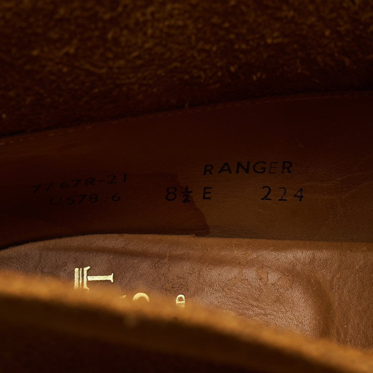 'Ranger' Tan Brown Suede Chukka Boots UK 8.5 E