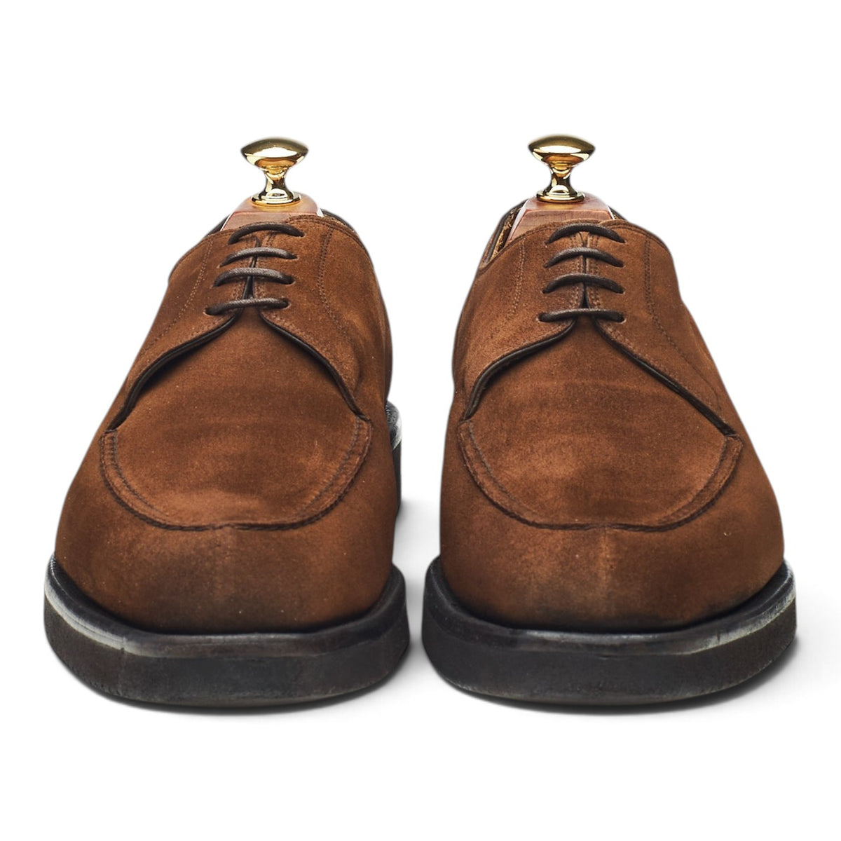 MTO Brooklands 'Hove' Snuff Brown Leather Split Toe Derby UK 9 E