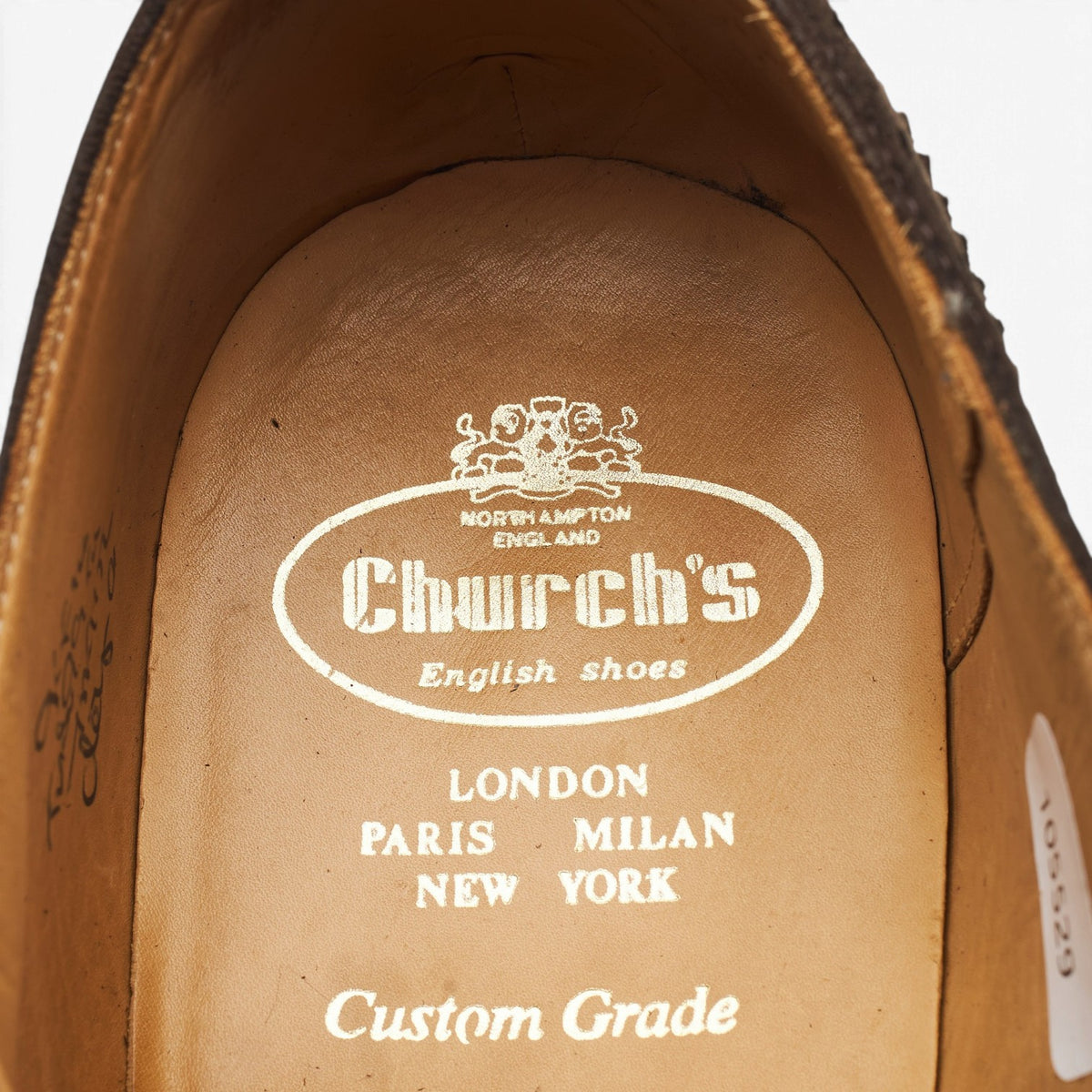 'Chetwynd' Dark Brown Suede Oxford Brogues UK 9.5 F
