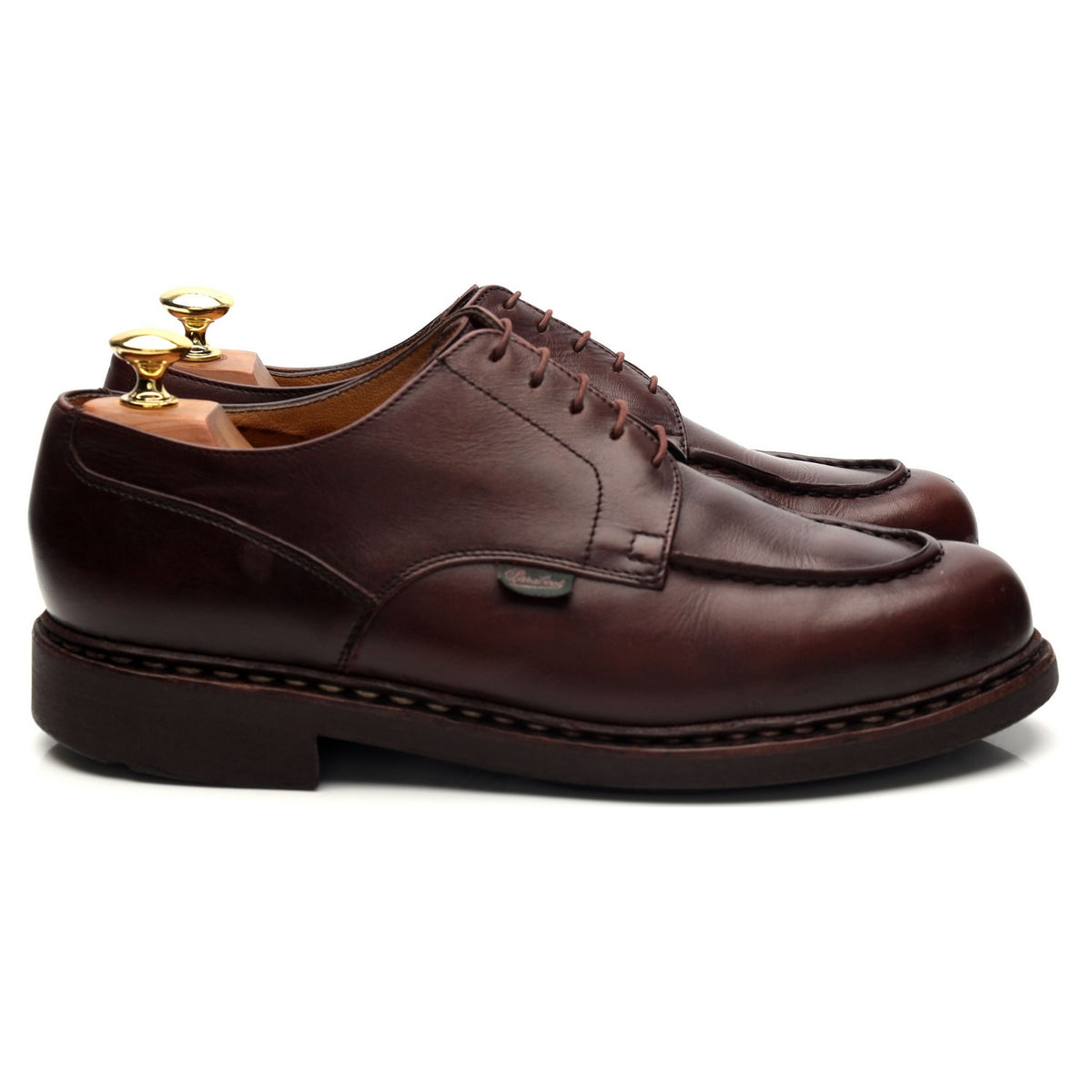 &#39;Chambord&#39; Brown Leather Derby UK 8.5 F