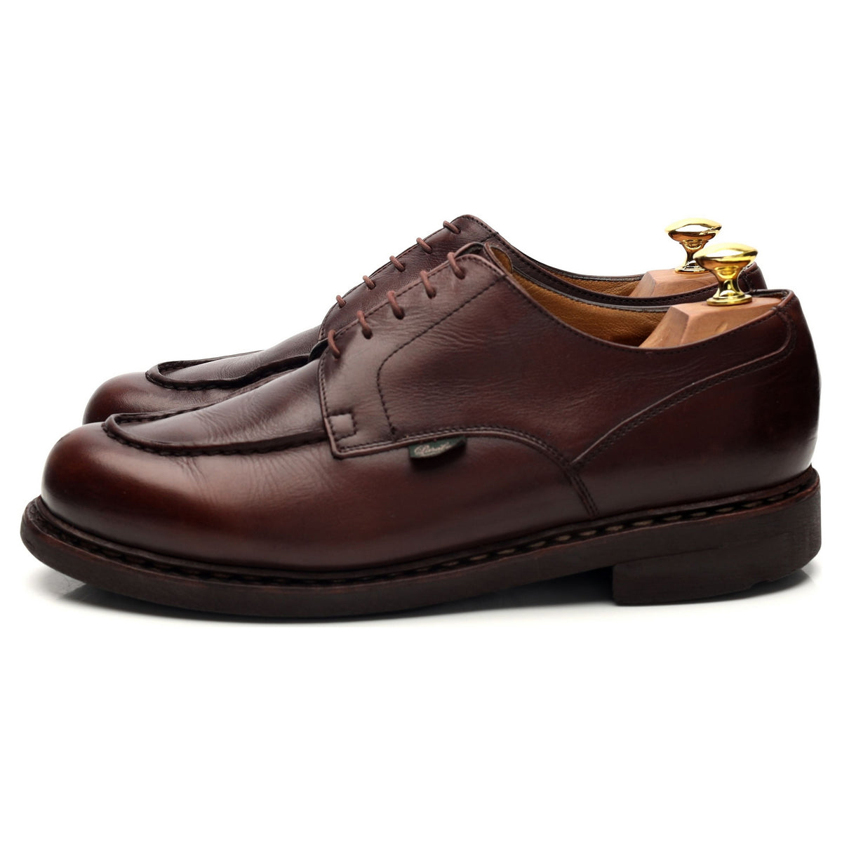 &#39;Chambord&#39; Brown Leather Derby UK 8.5 F