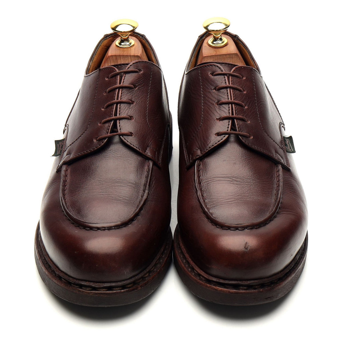 &#39;Chambord&#39; Brown Leather Derby UK 8.5 F