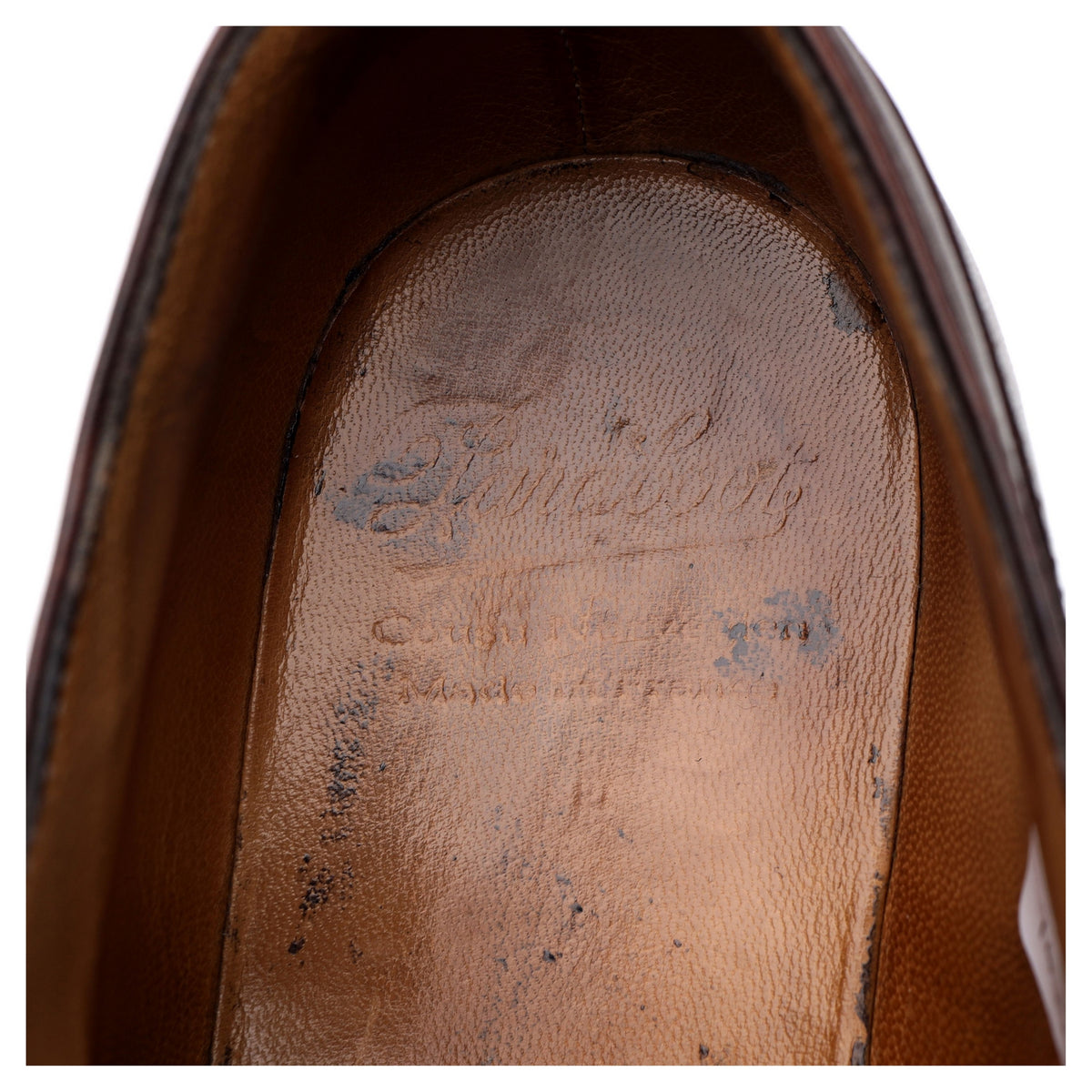 &#39;Chambord&#39; Brown Leather Derby UK 8.5 F