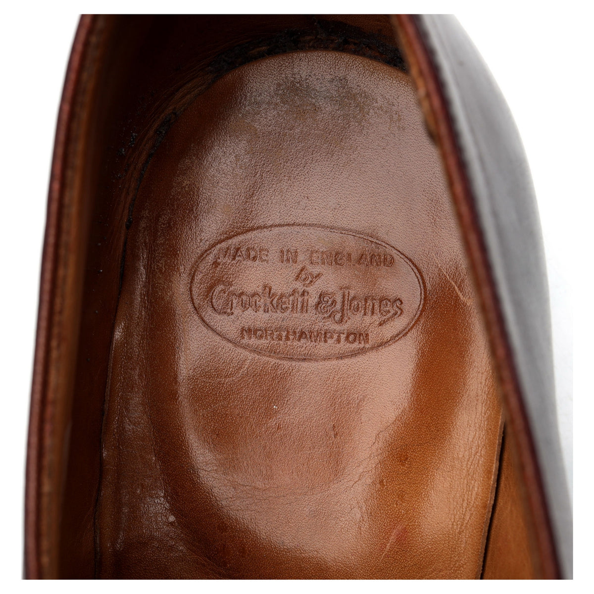 &#39;Sherwood&#39; Burgundy Leather Derby UK 10.5 F