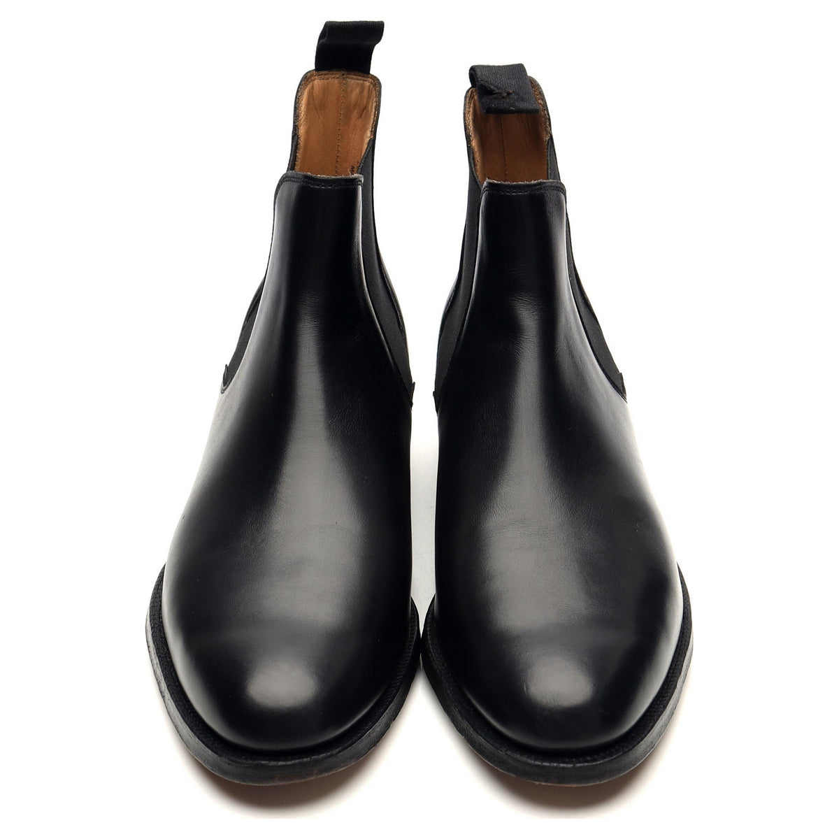 &#39;Bingham&#39; Black Leather Chelsea Boots UK 7.5 E