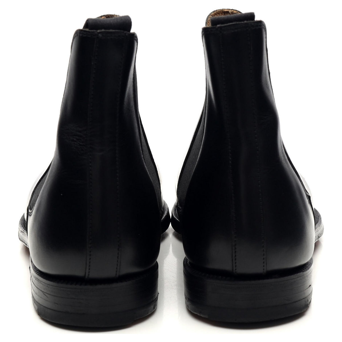 &#39;Bingham&#39; Black Leather Chelsea Boots UK 7.5 E