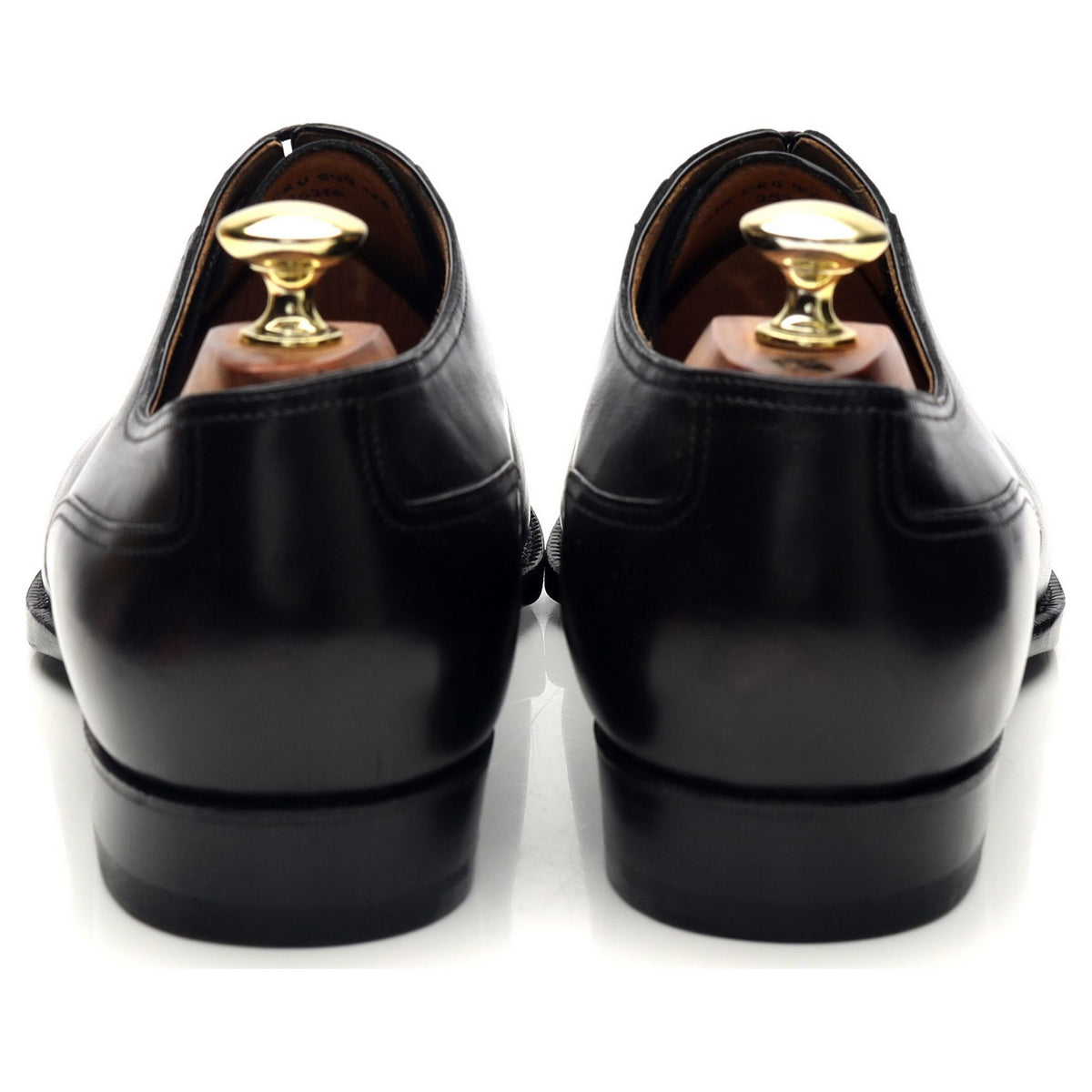 '215' Black Leather Oxford UK 8 F