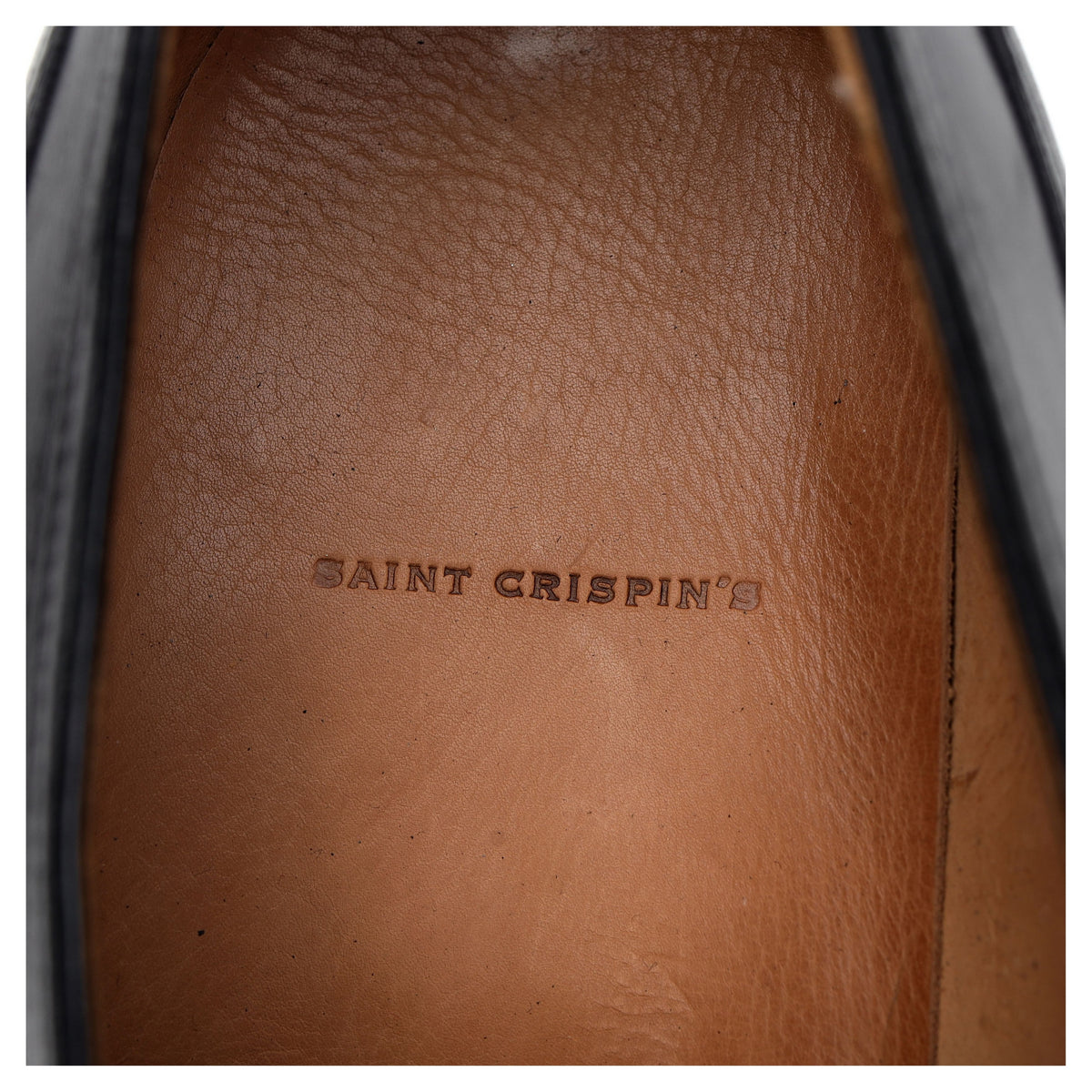 '215' Black Leather Oxford UK 8 F