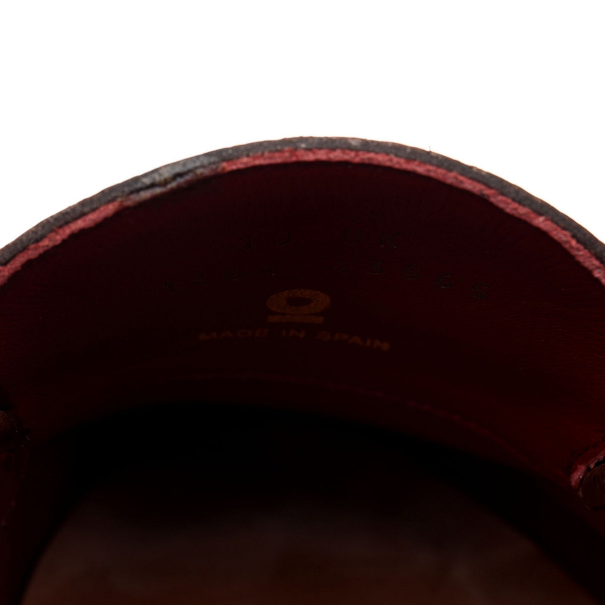 'Henry' Brown Grain Leather Loafers UK 10 F