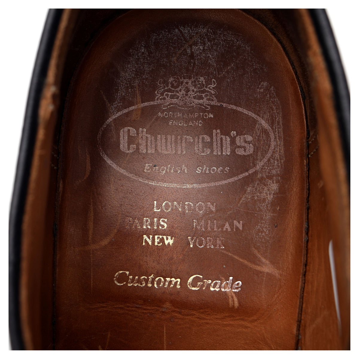 'Grafton' Burgundy Leather Derby Brogues UK 10.5 F