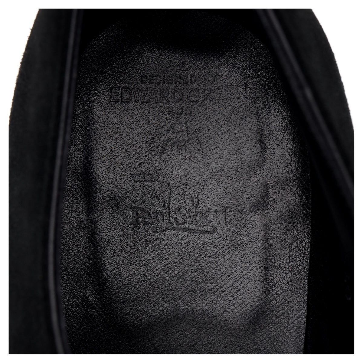 Paul Stuart Black Suede Plain Toe Derby UK 11 E