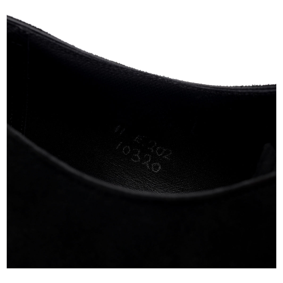 Paul Stuart Black Suede Plain Toe Derby UK 11 E