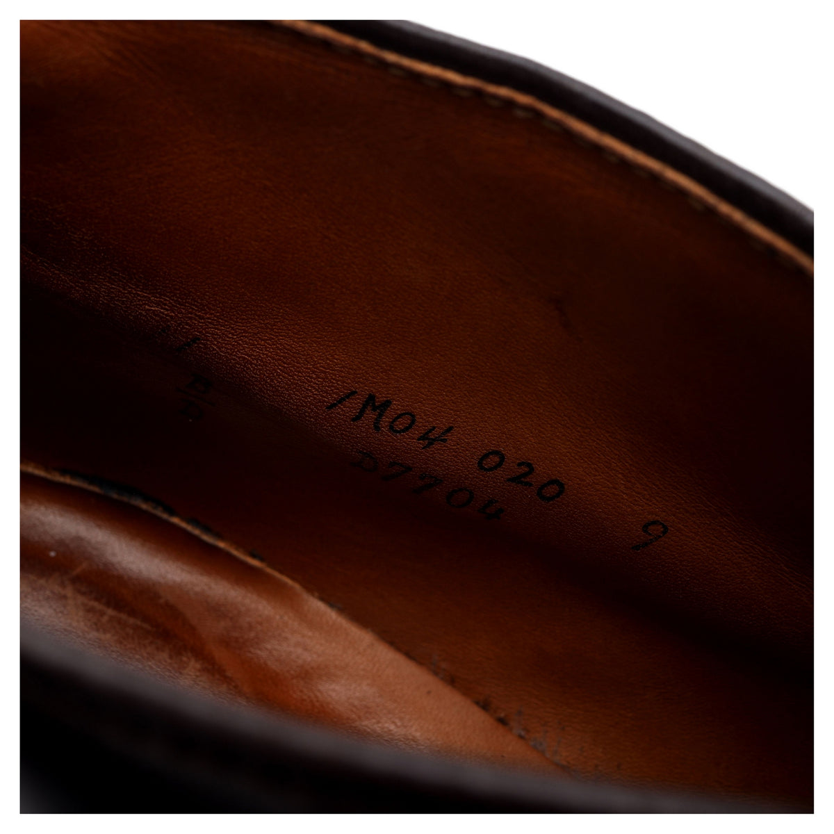 'D7704' Burgundy Cordovan Leather Chukka Boots UK 10 US 11 D