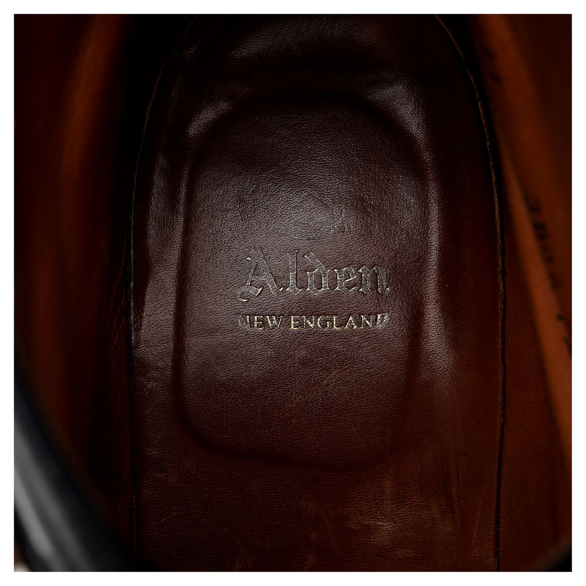 'D2712' Black Cordovan Leather Monk Strap Boots UK 10 US 11 D