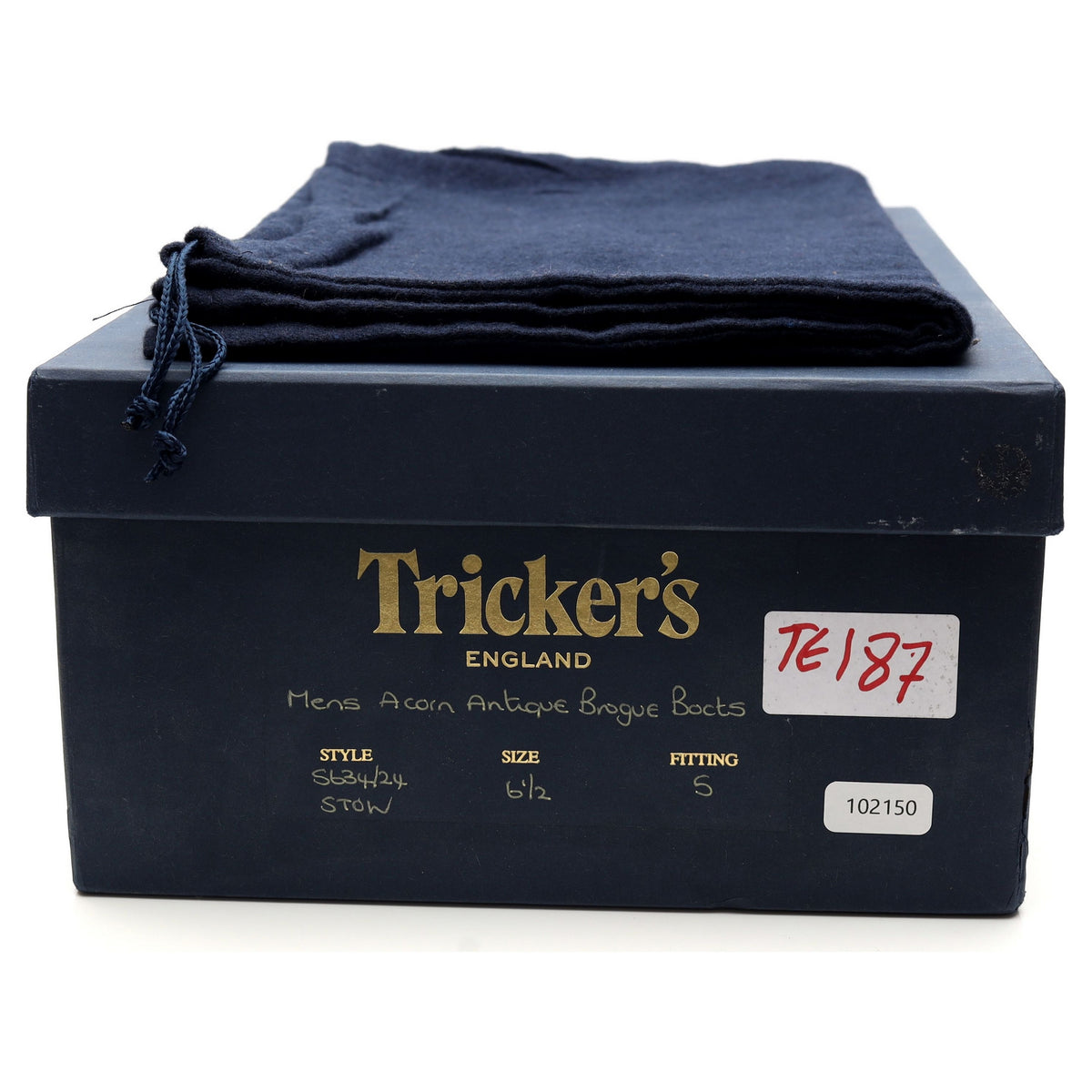 'Stow' Tan Brown Leather Boots UK 6.5