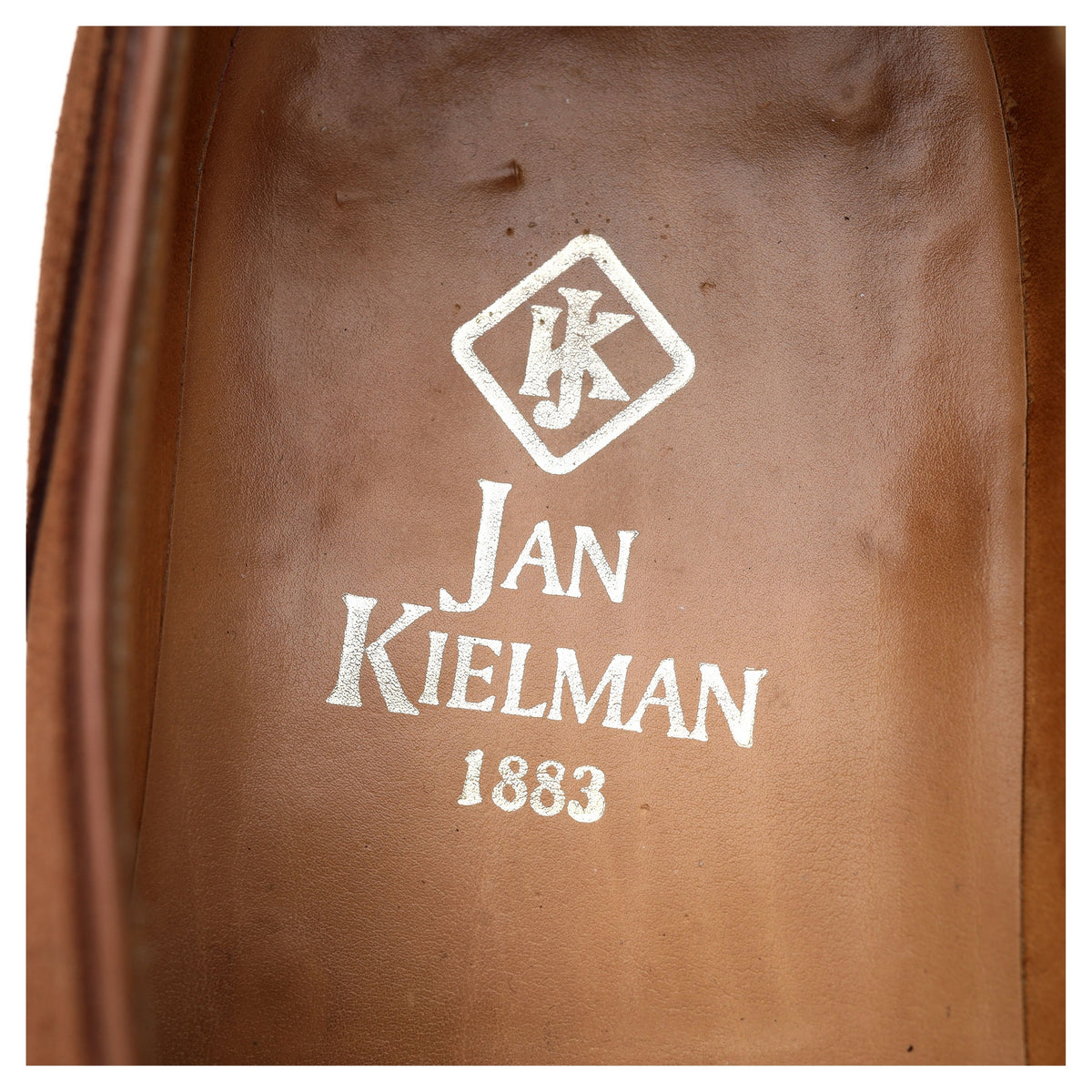 Bespoke Snuff Brown Suede V-Cap Oxford UK 11 G