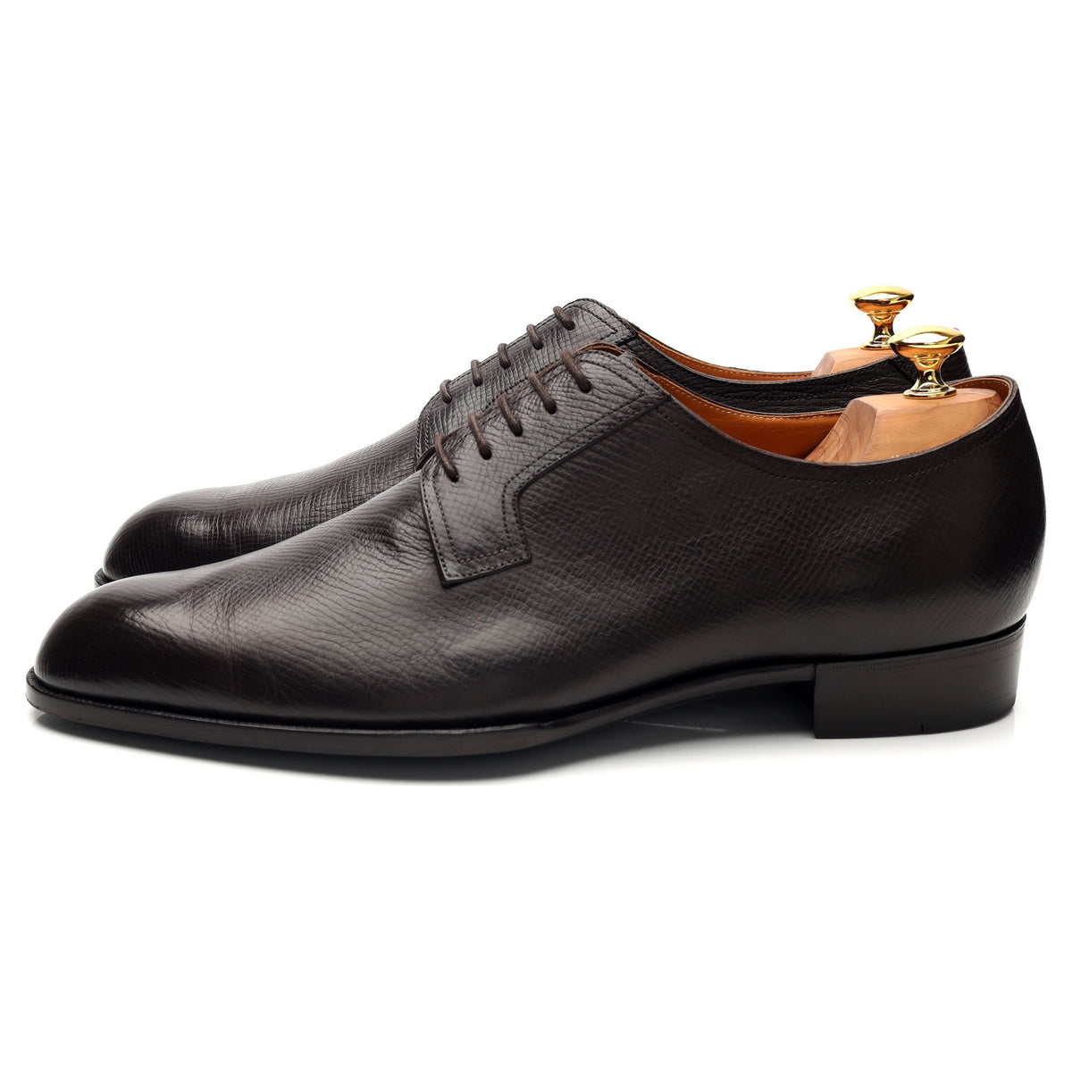 'OT50' Dark Brown Grain Leather Derby UK 11 G