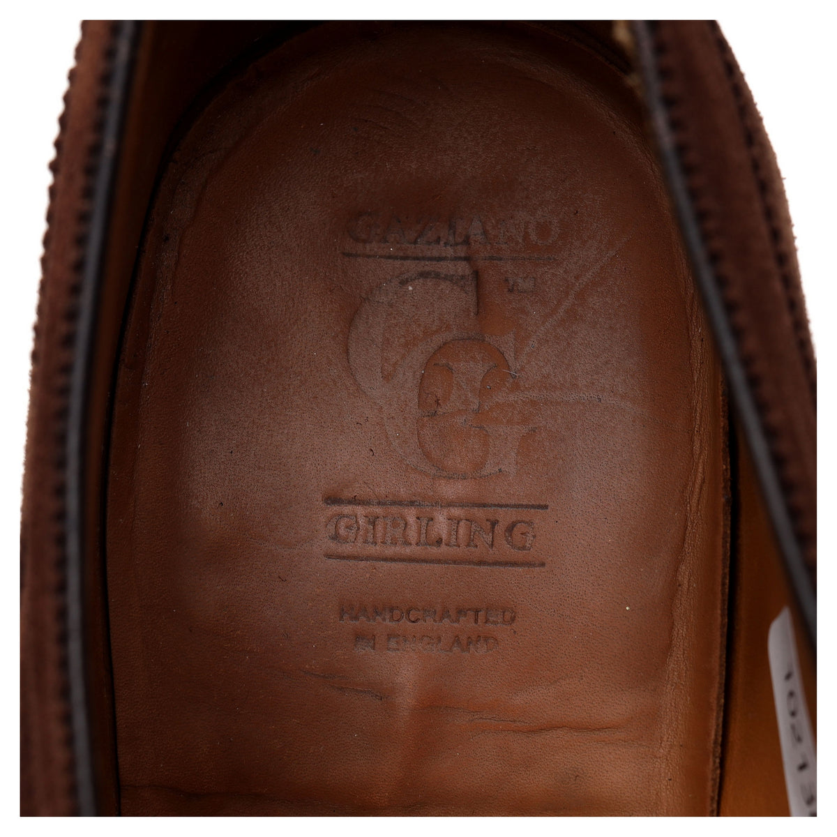 'Connaught' Brown Suede Oxford UK 10 E