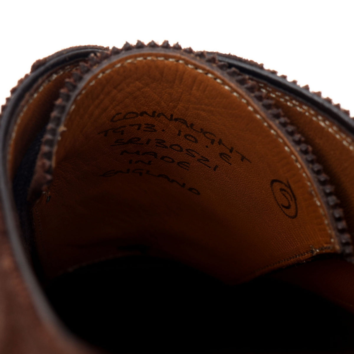 'Connaught' Brown Suede Oxford UK 10 E