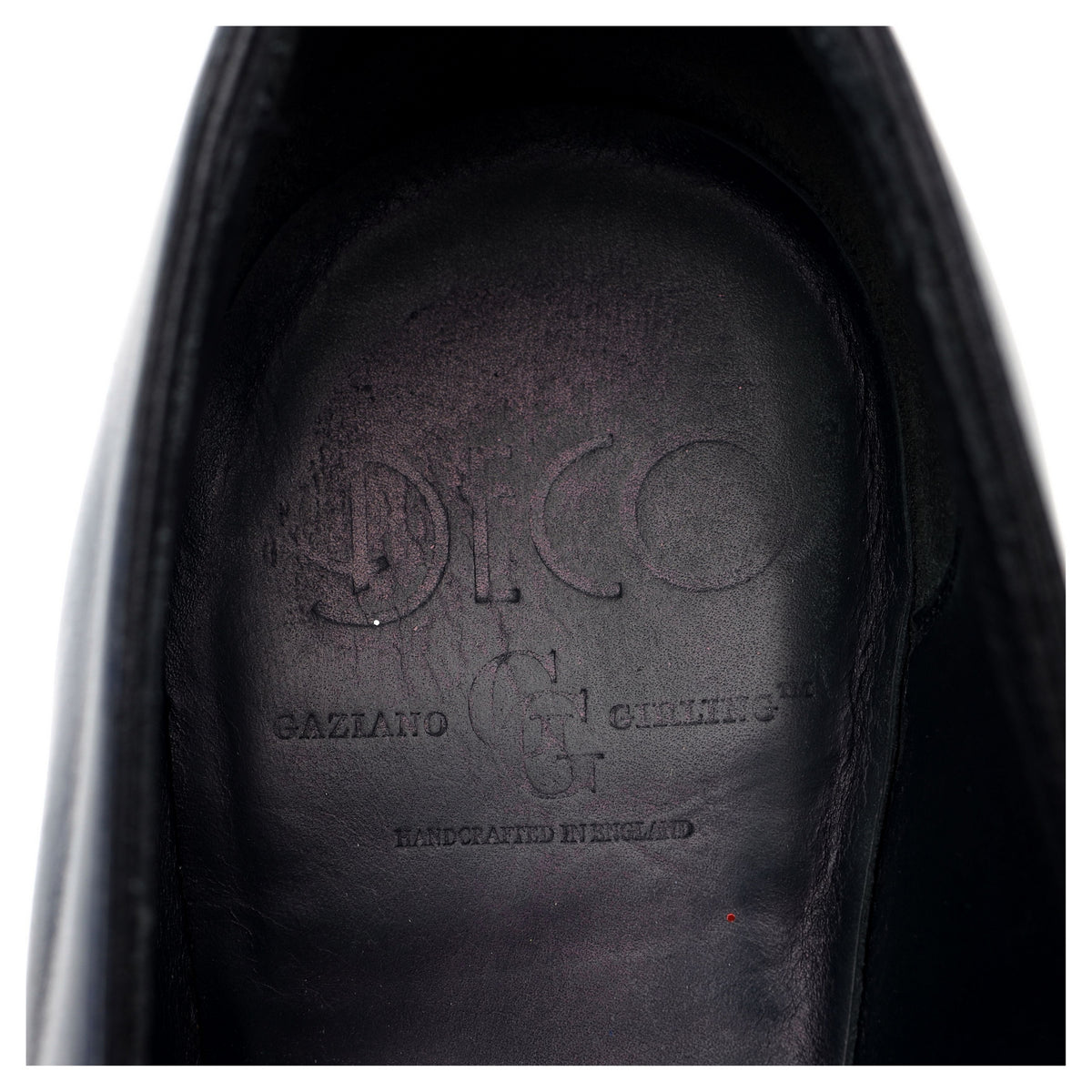 Deco 'Joyce' Blue Leather Loafers UK 10 E