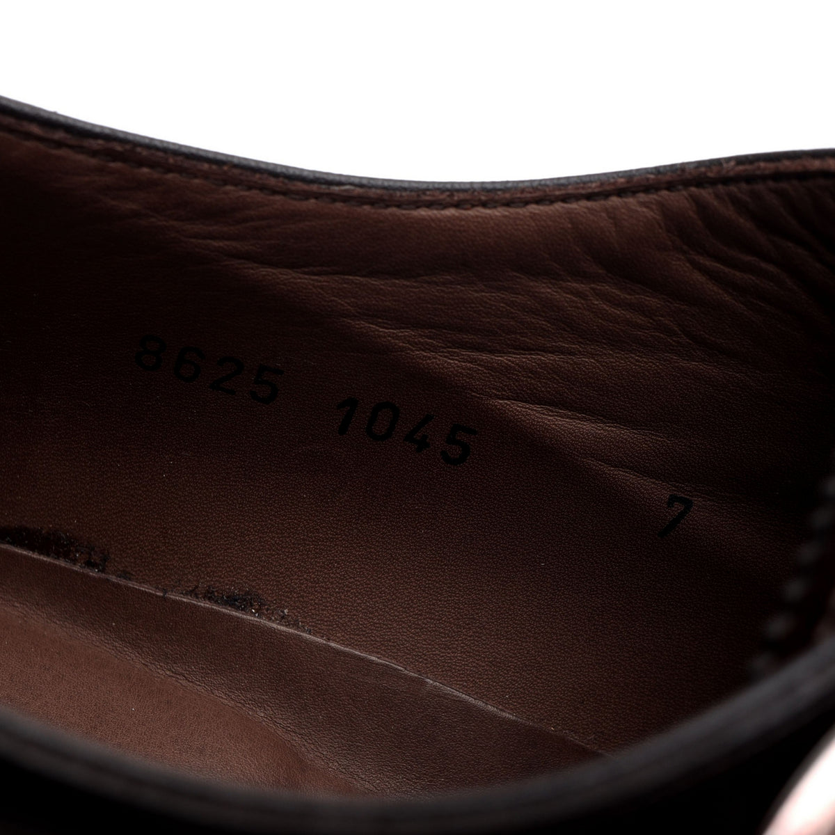 Handgrade '8625' Dark Brown Leather Double Monk Strap UK 7