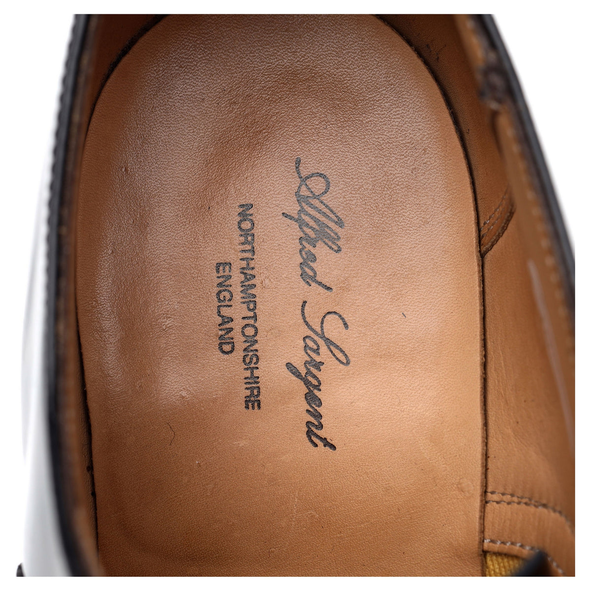 'Templar' Black Patent Leather Oxford UK 6.5 F