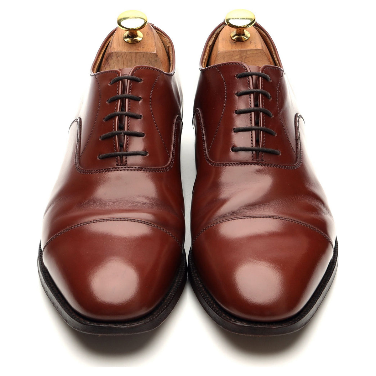 'Edmonton' Brown Leather Oxford UK 8.5