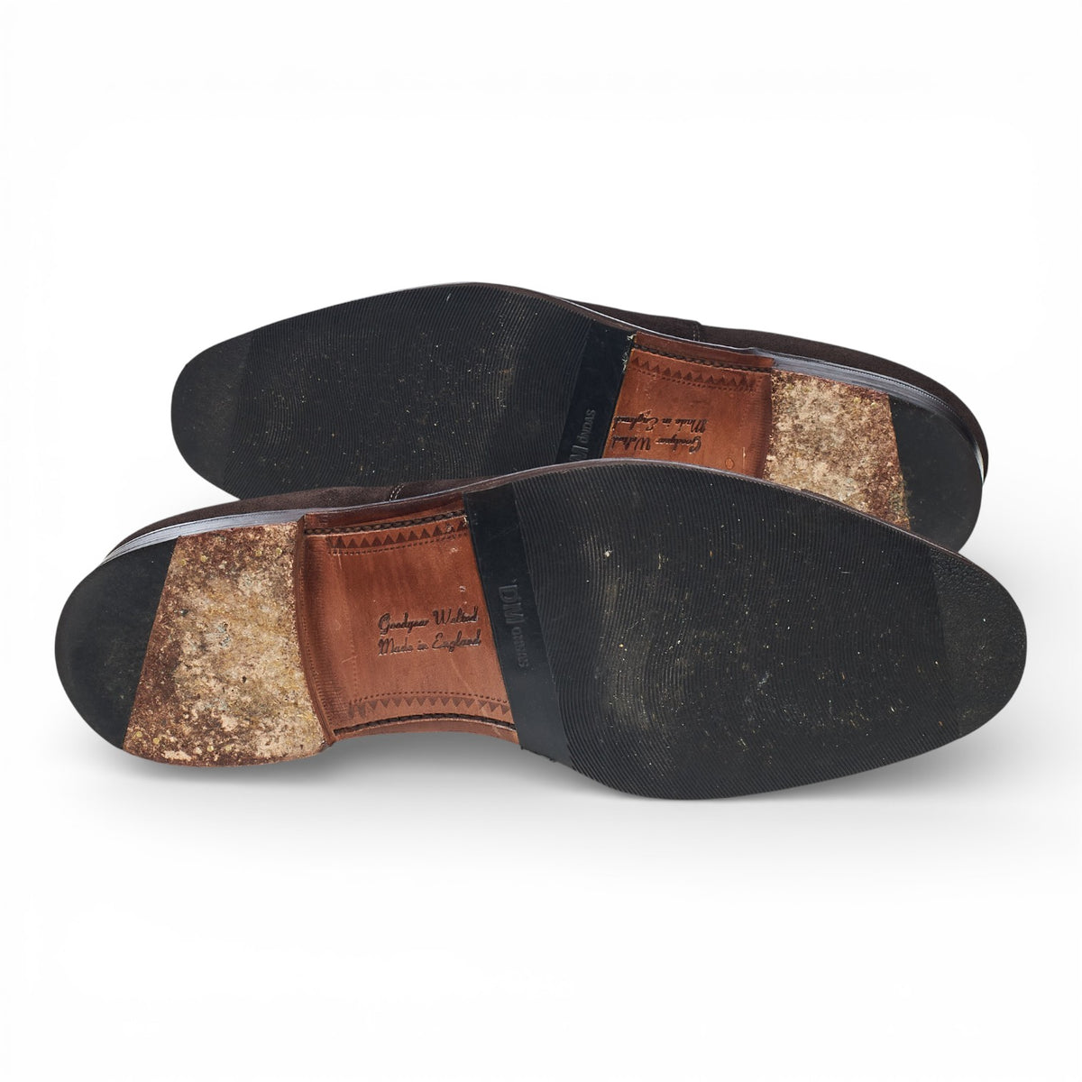 1880 'Aldwych' Brown Suede Oxford UK 10 F