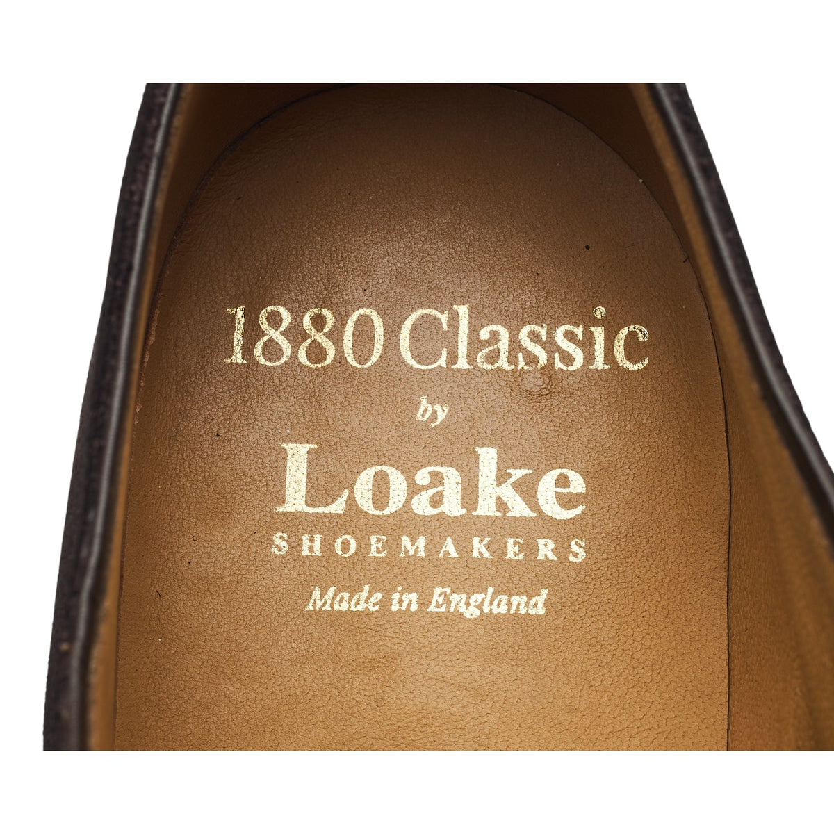 1880 'Aldwych' Brown Suede Oxford UK 10 F
