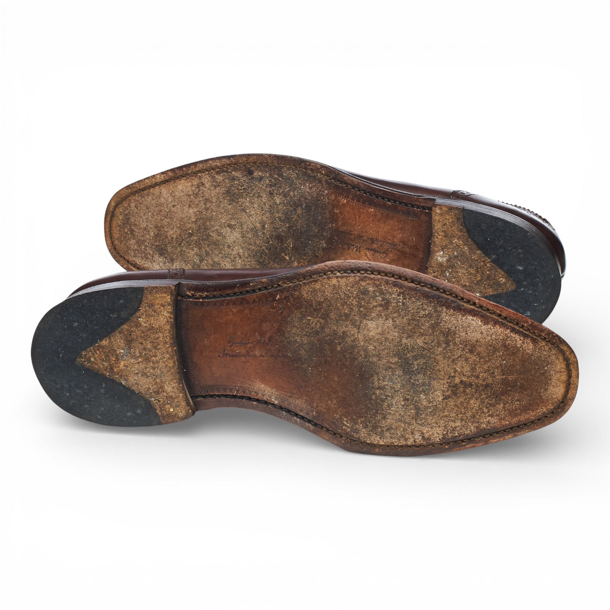 1880 Dark Brown Leather Oxford Brogues UK 8 F