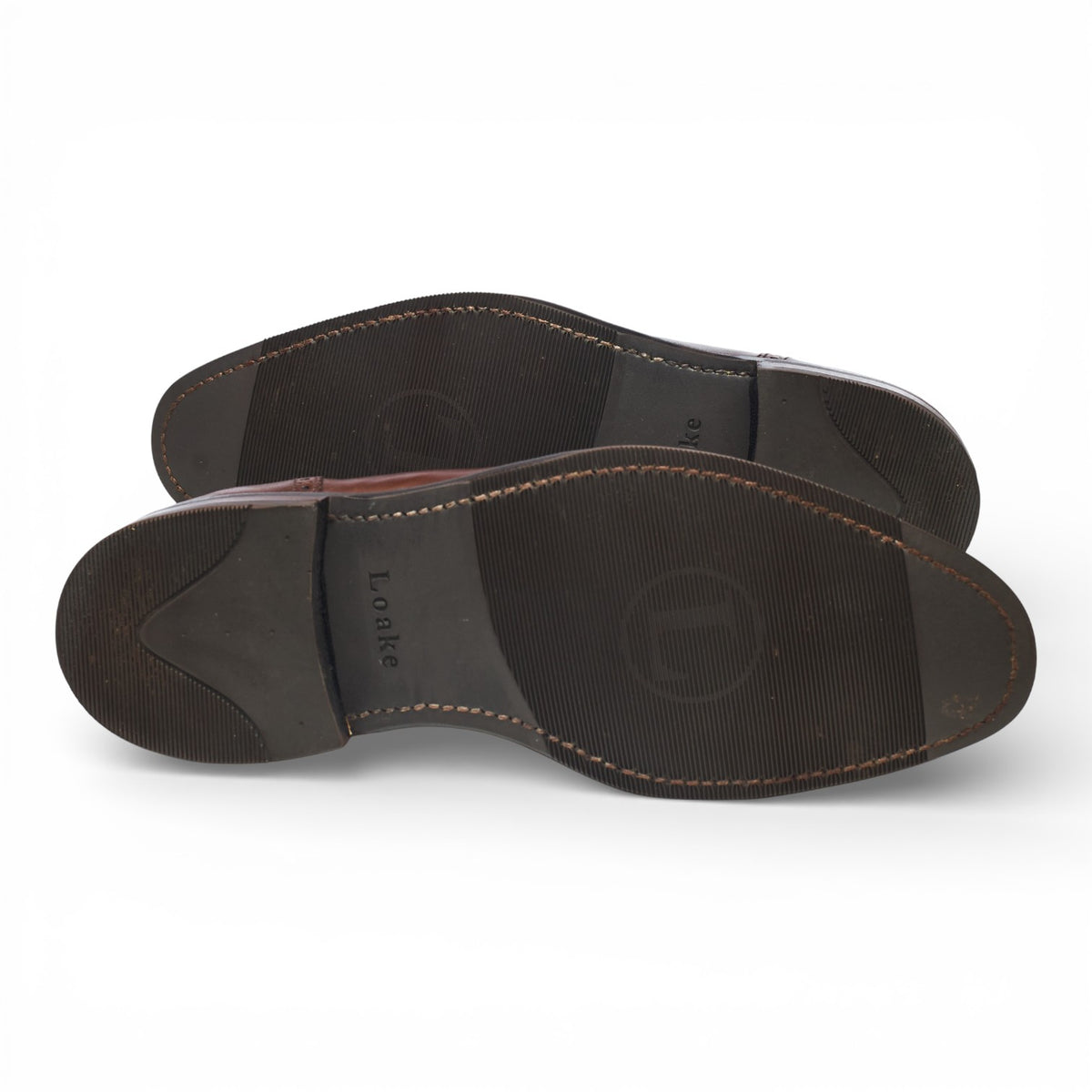 1880 'Fleet' Dark Brown Leather Oxford Brogues UK 9.5 F