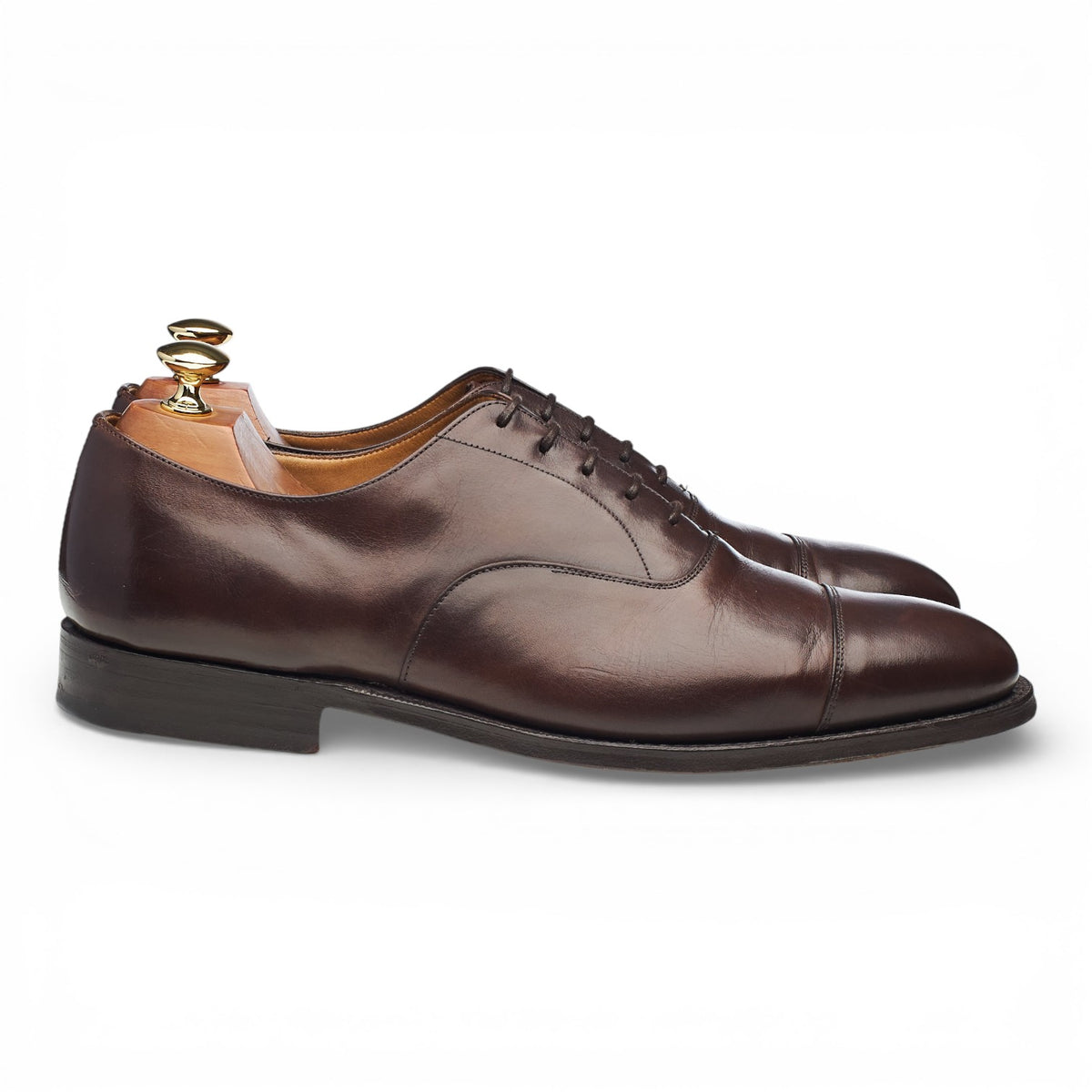 'Consul' Brown Leather Oxford UK 9 F