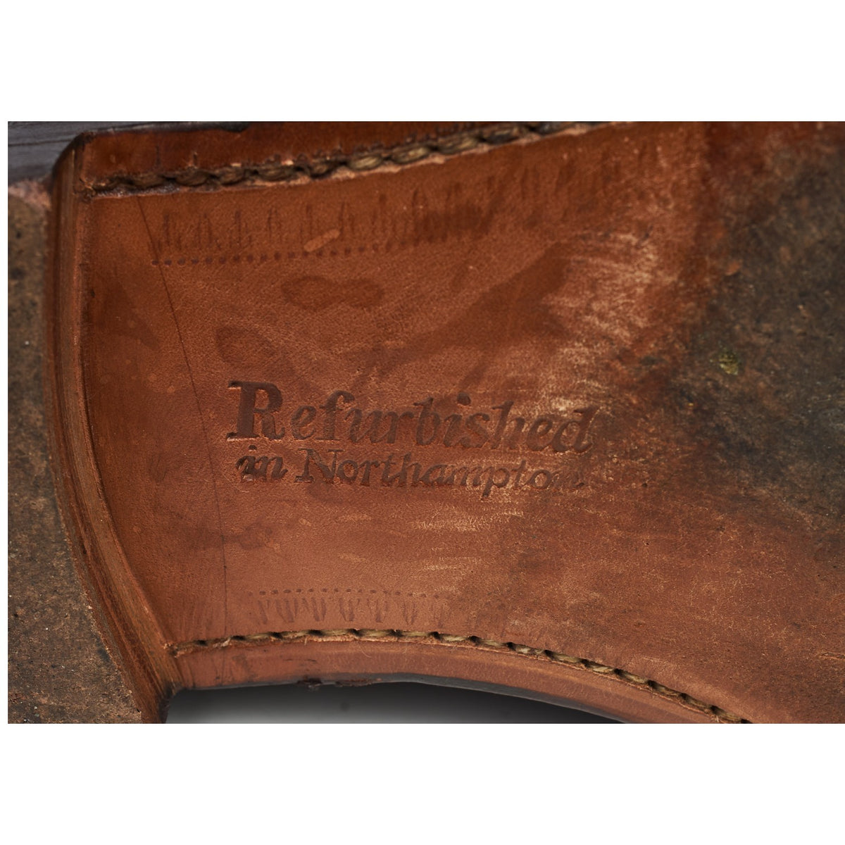 'Consul' Brown Leather Oxford UK 9 F