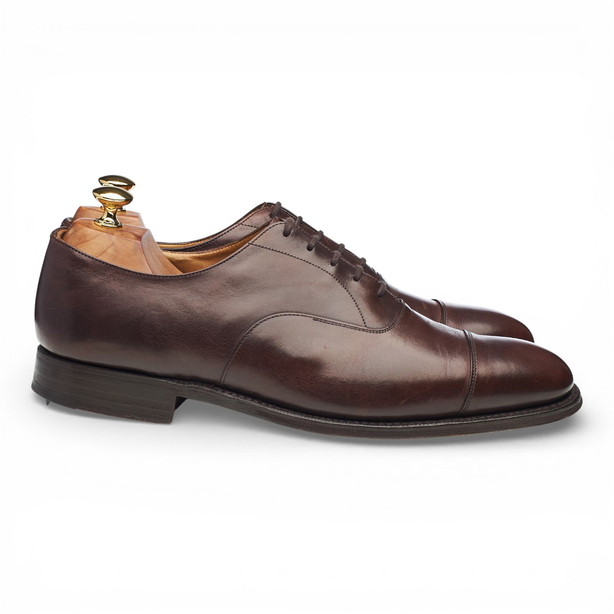 'Consul' Brown Leather Oxford UK 9 F